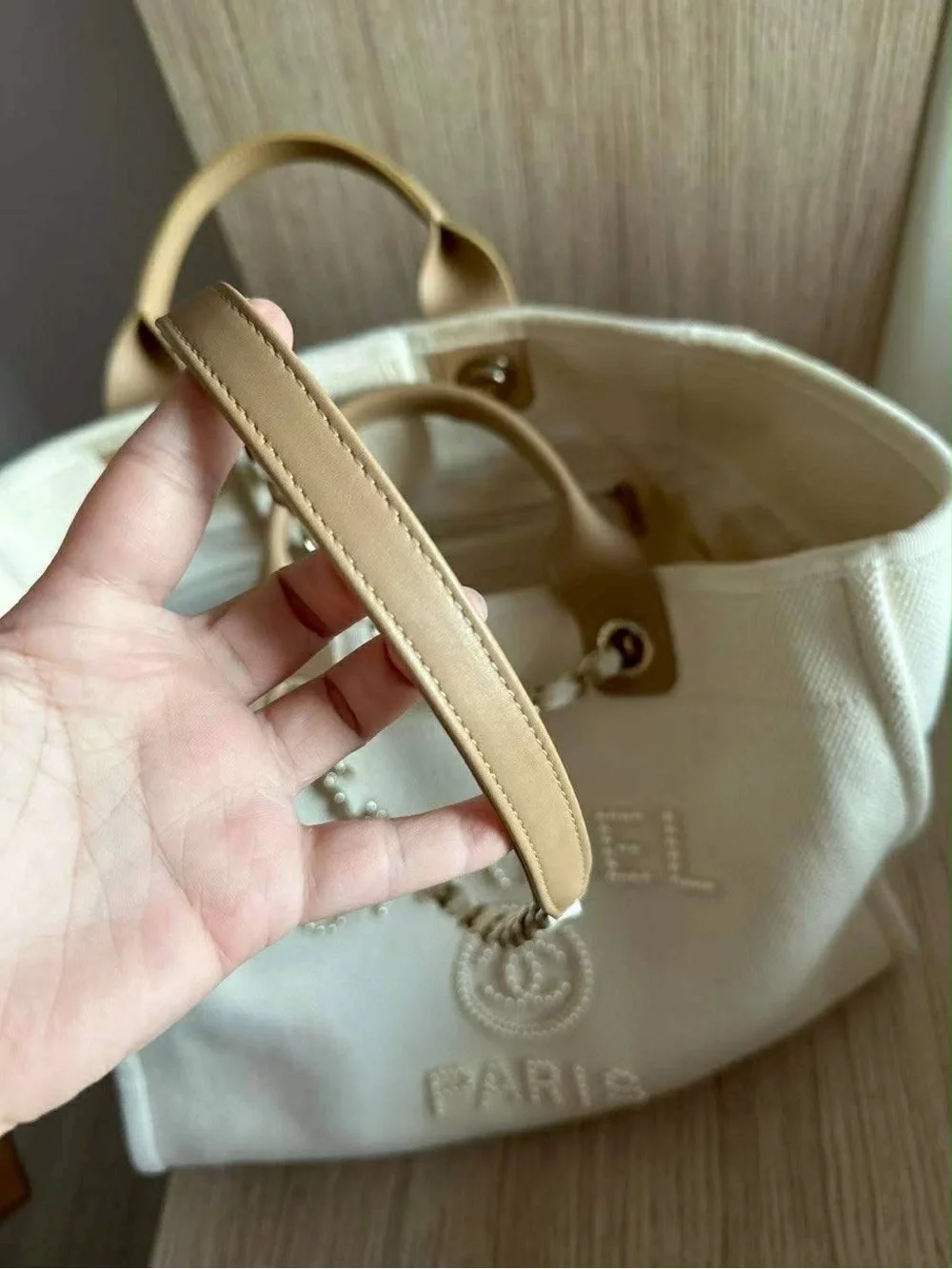 Chanel Deauville Chain Tote